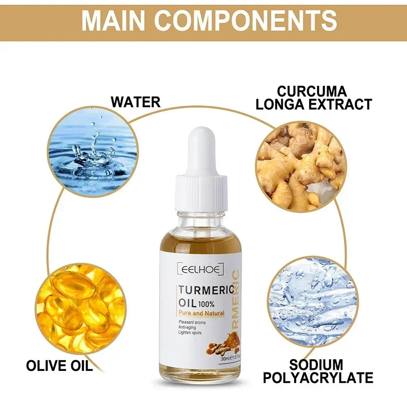 Turmeric Oil Skin To Lightening Acne